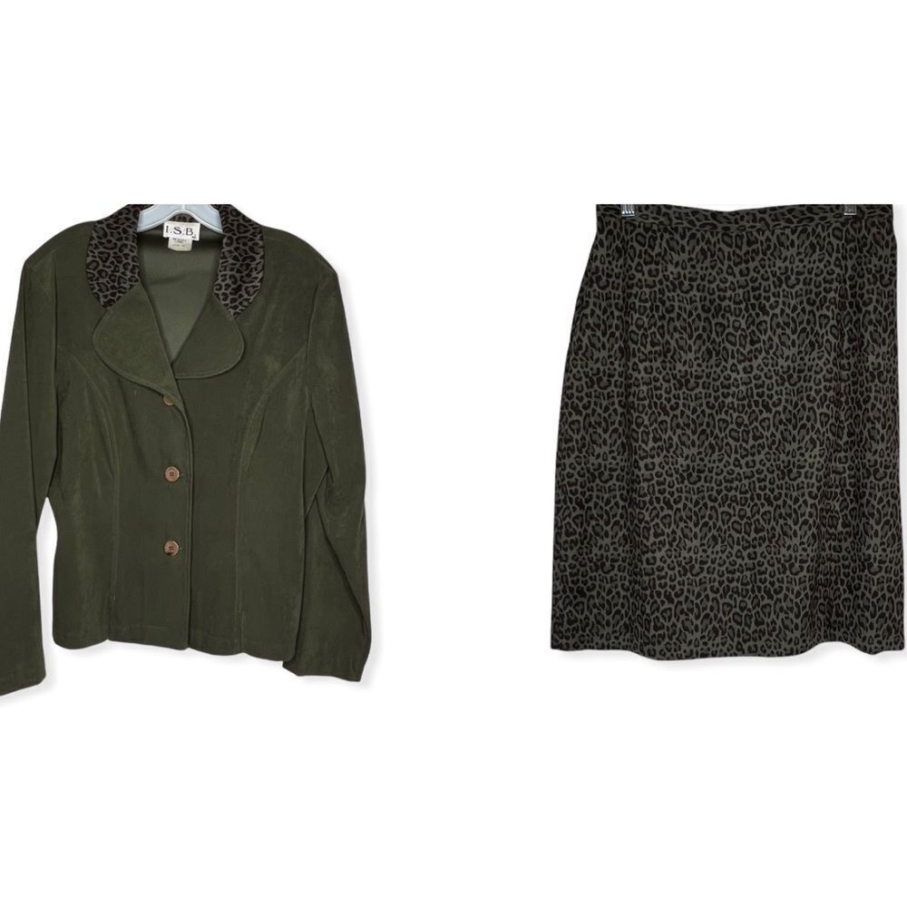 Vintage I.S.B. Skirt Set